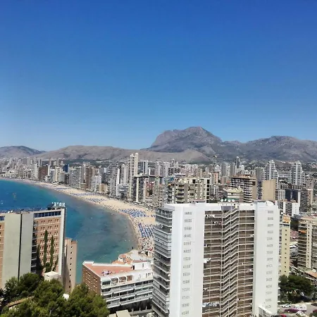 Con Vistas A La Playa De Levante Appartamento Benidorm